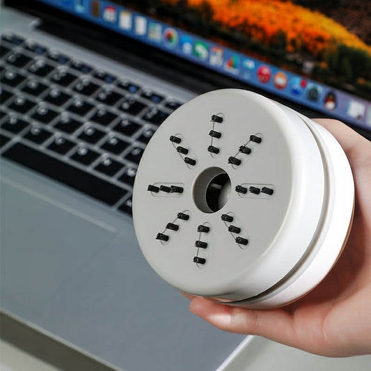 Mini Desktop Vacuum Cleaner | Portable Keyboard & Desktop Dust Cleaner | USB Rechargeable