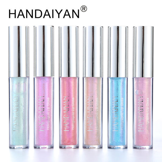 HANDAIYAN Polarized Lip Gloss Set – 6 Colors | Long-Lasting | High-Shine