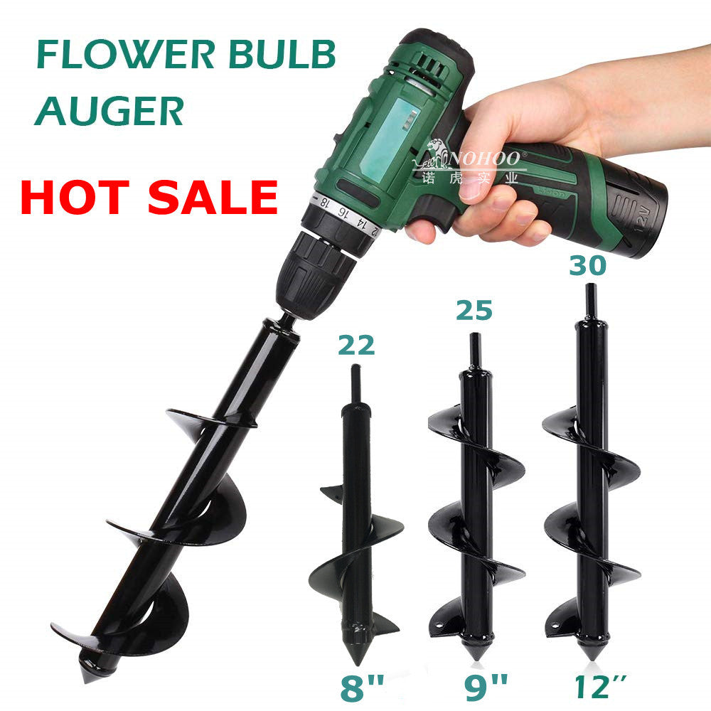 Spiral Garden Drill Bit for Electric Hand Drills