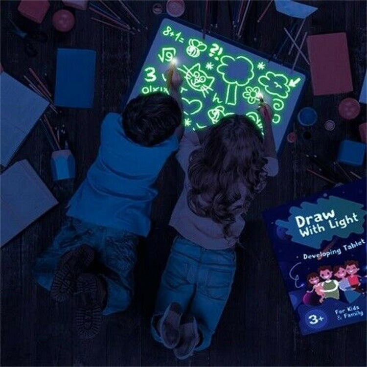 Draw With Light – Magical Glow Drawing Board for Kids