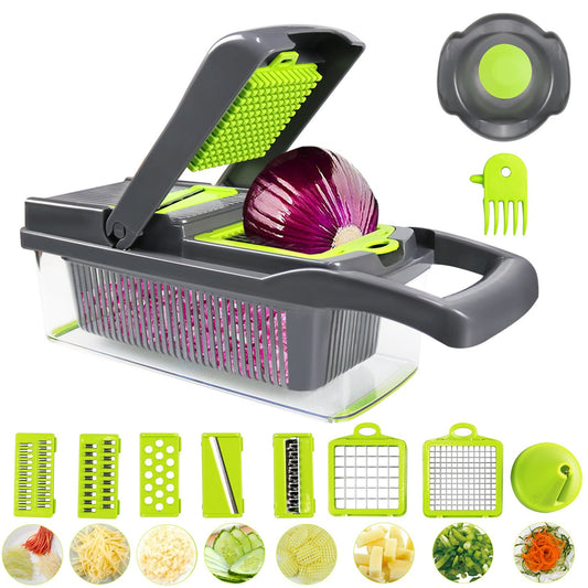 Multi-Functional Vegetable Cutter & Shredder | Household Grater | Kitchen Slicer Tool