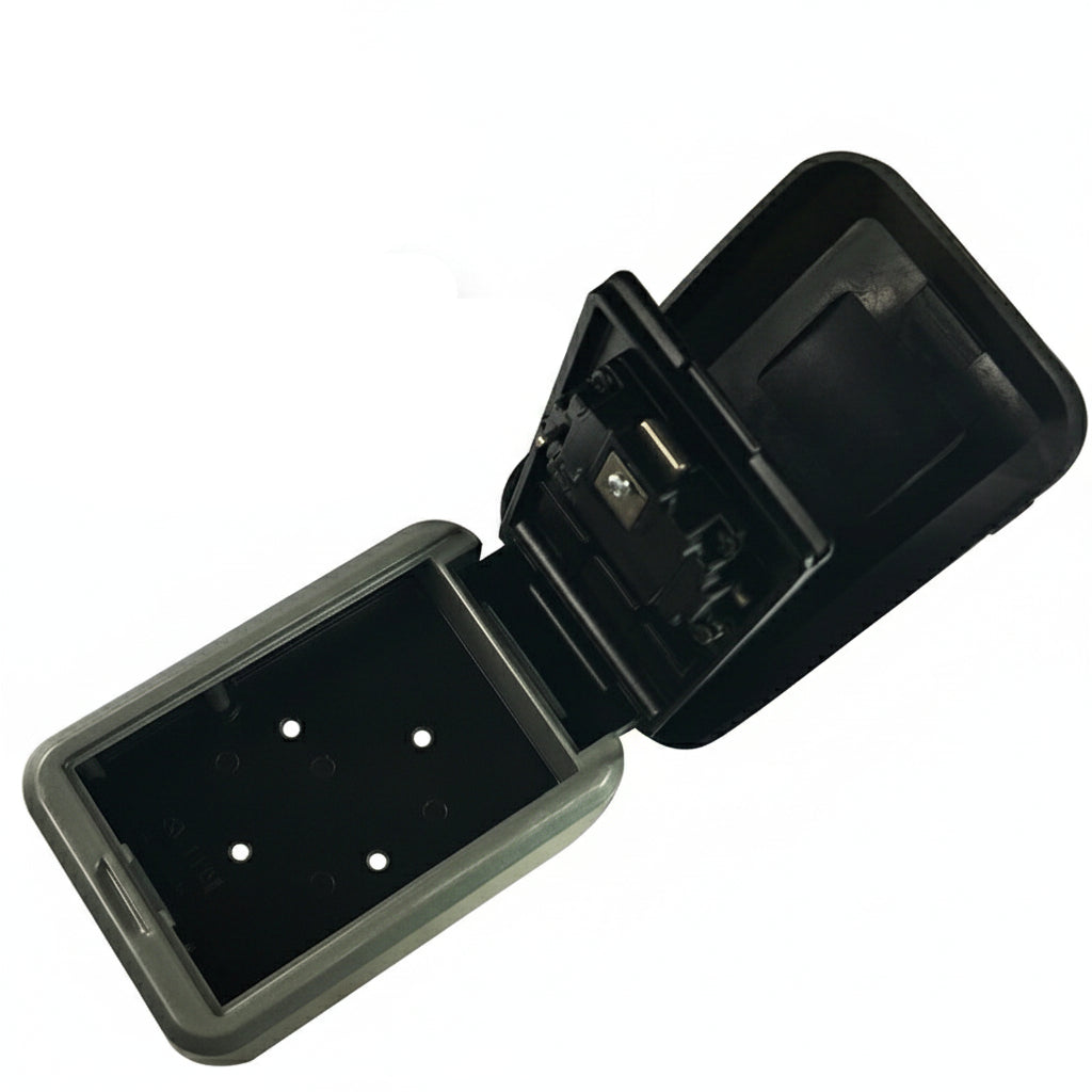 Wall-Mounted Large-Capacity Key Storage Box | Secure Password Lock | Weather-Resistant | Key Safe for Home & Business