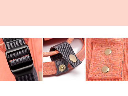 Lequeen Maternity Mummy Nappy Bag Backpack | For Stylish Moms on the Go Large Capacity | Waterproof | Multi-Functional Baby Care Travel Bag