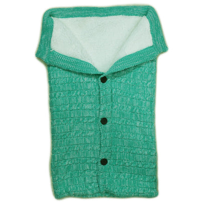 Winter Knit Baby Swaddle Sleeping Bag | Infant Wrap Blanket | Button Closure | Newborn Baby