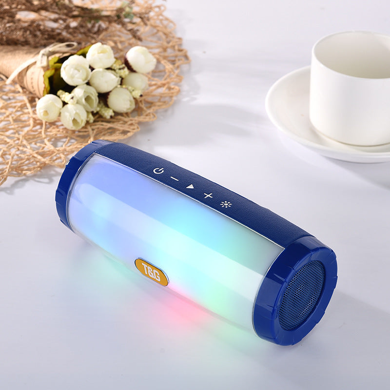 Bluetooth Speaker Lantern | TWS Couplet | LED Light | PU Leather | Portable Subwoofer