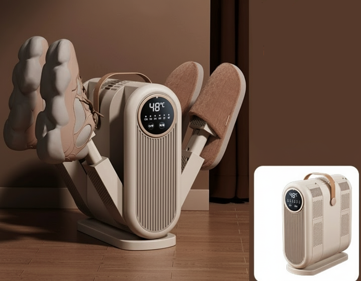 Timed Folding Electric Shoe Dryer – Quick-Drying Dorm & Home Shoe Drying Artifact