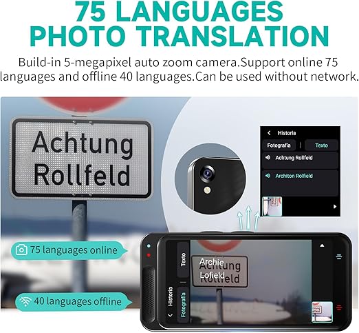 Portable Language Translator Device