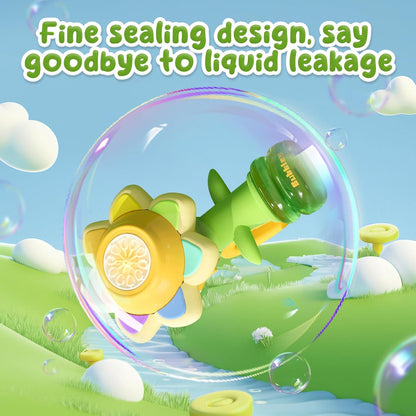 Flower Bubble Machine