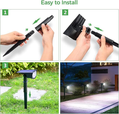 Outdoor Solar Garden Spotlight