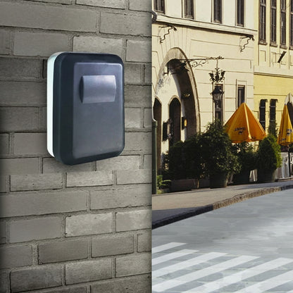 Wall-Mounted Large-Capacity Key Storage Box | Secure Password Lock | Weather-Resistant | Key Safe for Home & Business