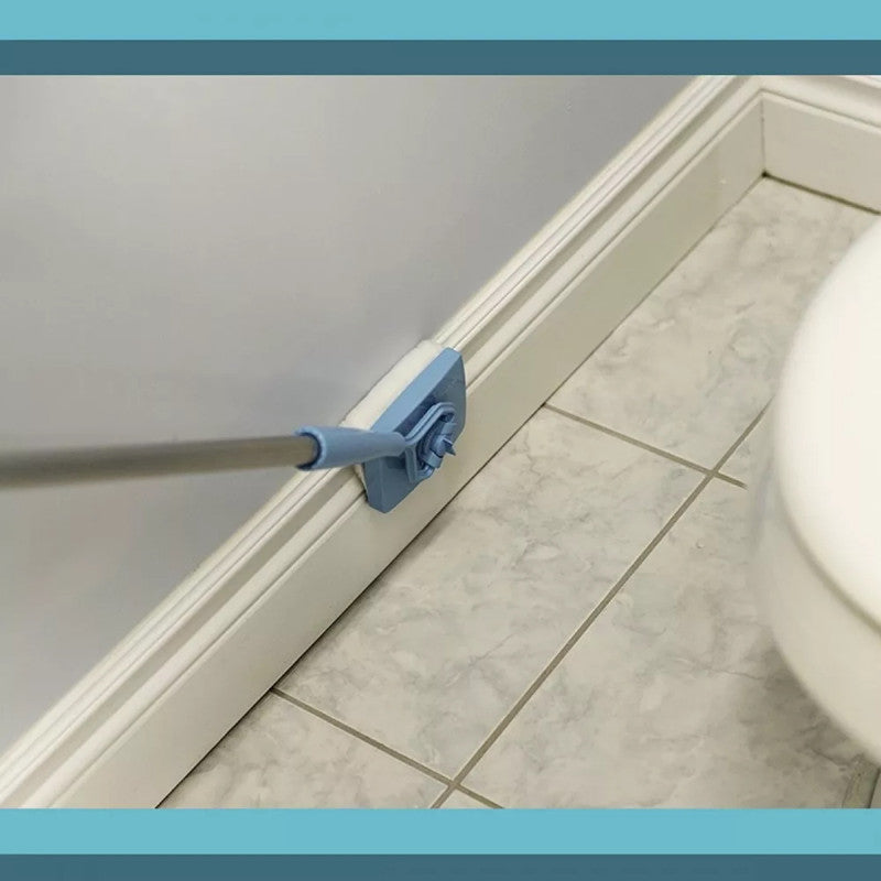 Baseboard Buddy – Retractable Cleaning Tool with Extendable Handle for Floors, Walls & Baseboards