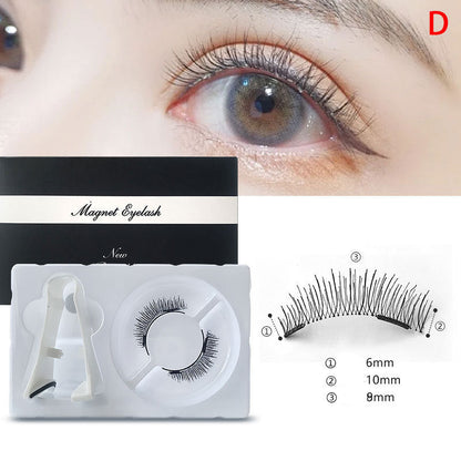 Magnetic Eyelash Curler + 6D Magnetic Lashes | Little Devil Quantum Set | No Glue Needed