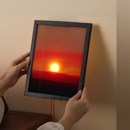 Moving Sunset Wall Light