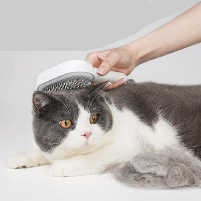 Pet Hair Comb for Cats & Dogs | Deep Hair Removal Brush | Long-Hair Grooming Tool