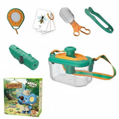 Children's Outdoor Adventure Explorer Kit | Insect Observation Toy Set (12pcs) | Parent-Child Camping & Learning Playset