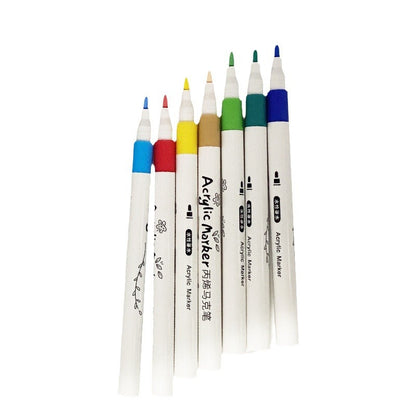 24/36/48/60/80 pcs Children Acrylic Marker Set