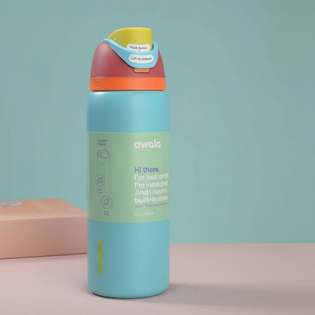 304 Stainless Steel Insulated Sports Bottle| Large Capacity Portable, Stylish, and Ready for Gifting