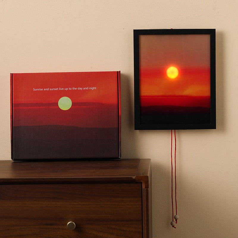 Moving Sunset Wall Light