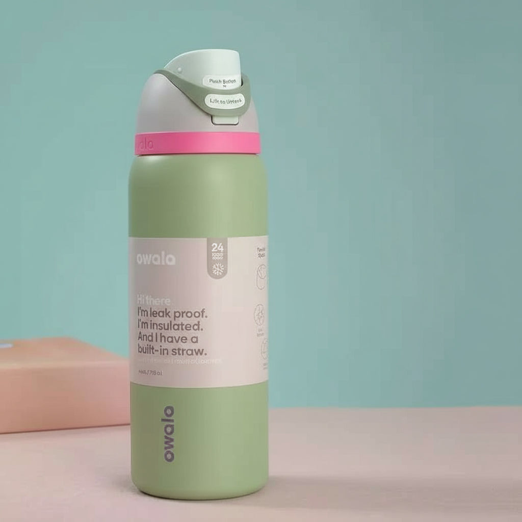 304 Stainless Steel Insulated Sports Bottle| Large Capacity Portable, Stylish, and Ready for Gifting