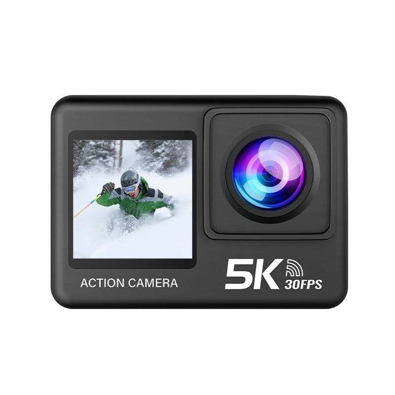 5K Sport Action Camera | AT-M60TR | 24MP | Waterproof & Anti-Shake | 4K/5K Ultra HD | Touchscreen