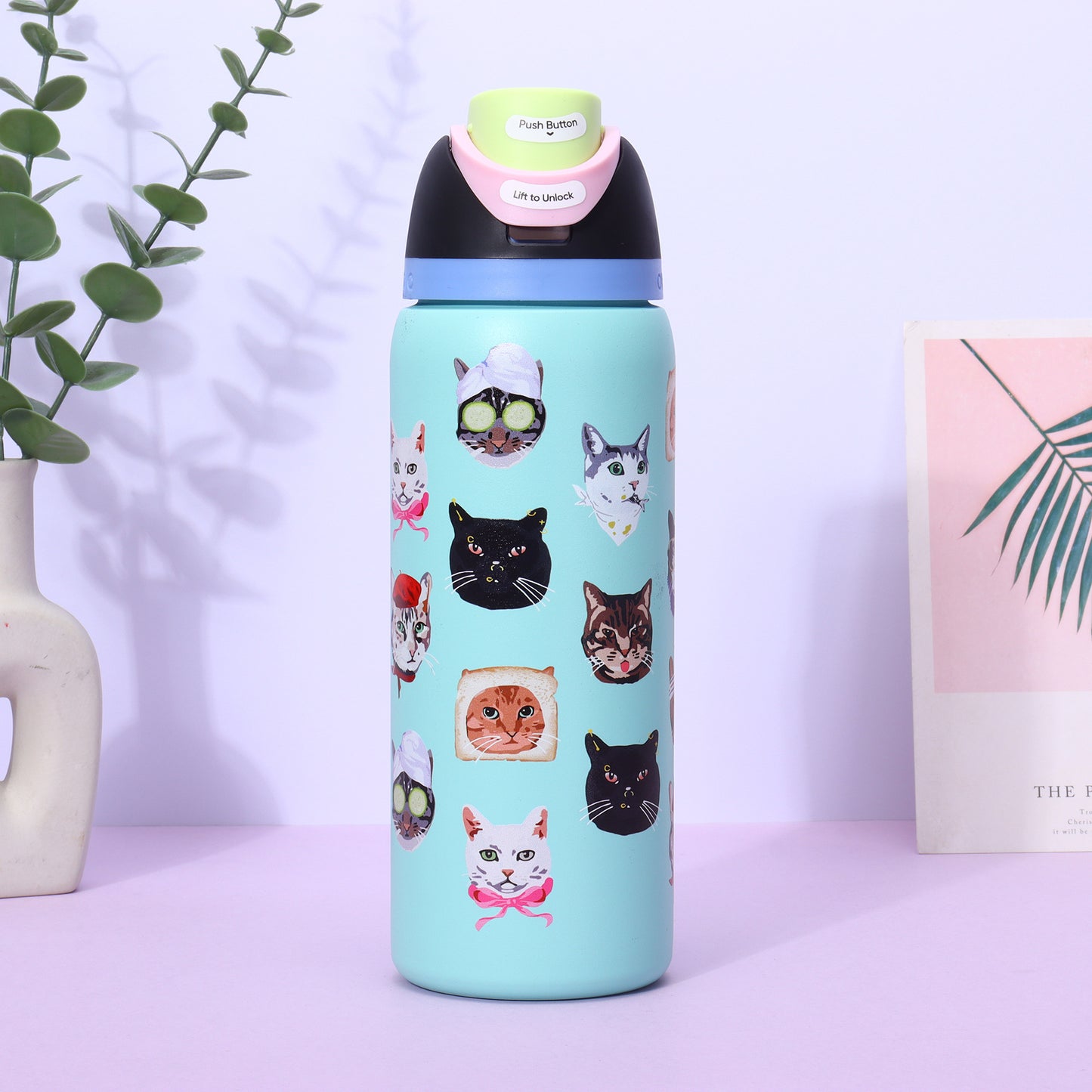 304 Stainless Steel Insulated Sports Bottle| Large Capacity Portable, Stylish, and Ready for Gifting