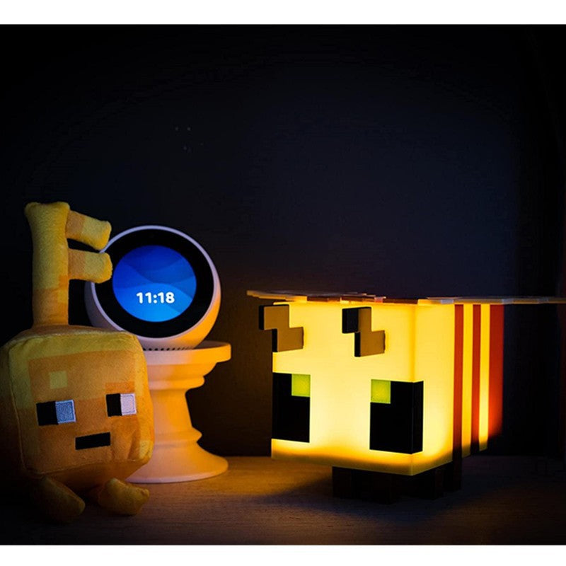 Minecraft Bee LED Mood Light – Fun Decor for Gamers & Kids!