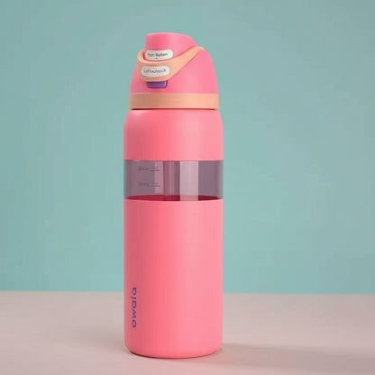 304 Stainless Steel Insulated Sports Bottle| Large Capacity Portable, Stylish, and Ready for Gifting