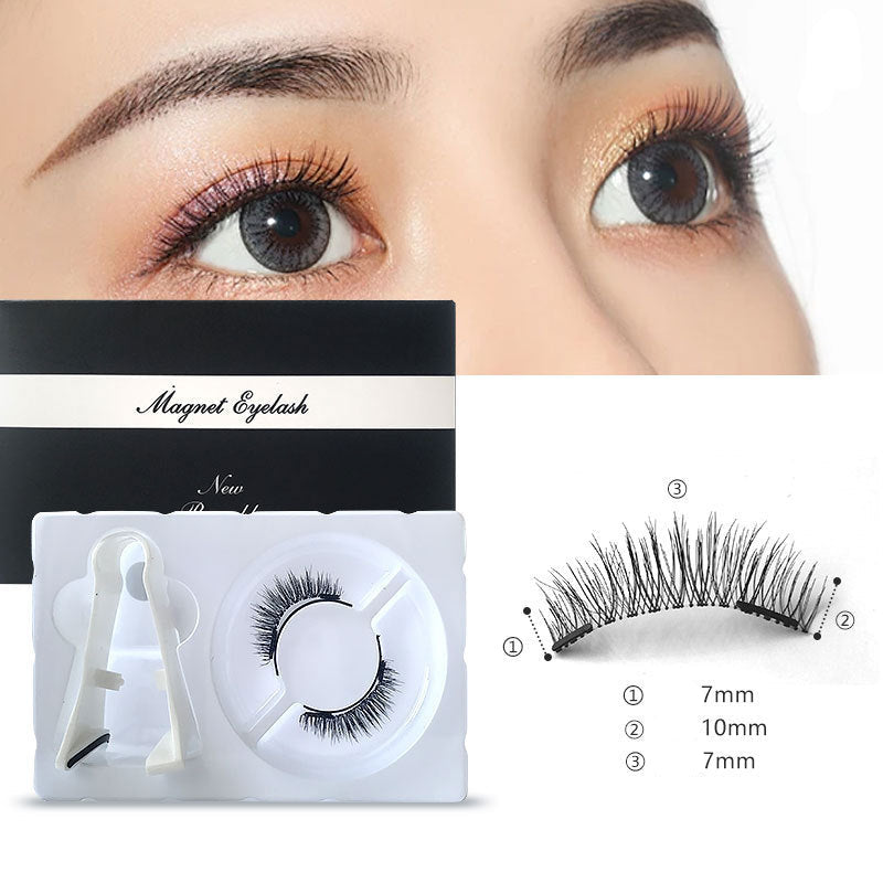 Magnetic Eyelash Curler + 6D Magnetic Lashes | Little Devil Quantum Set | No Glue Needed