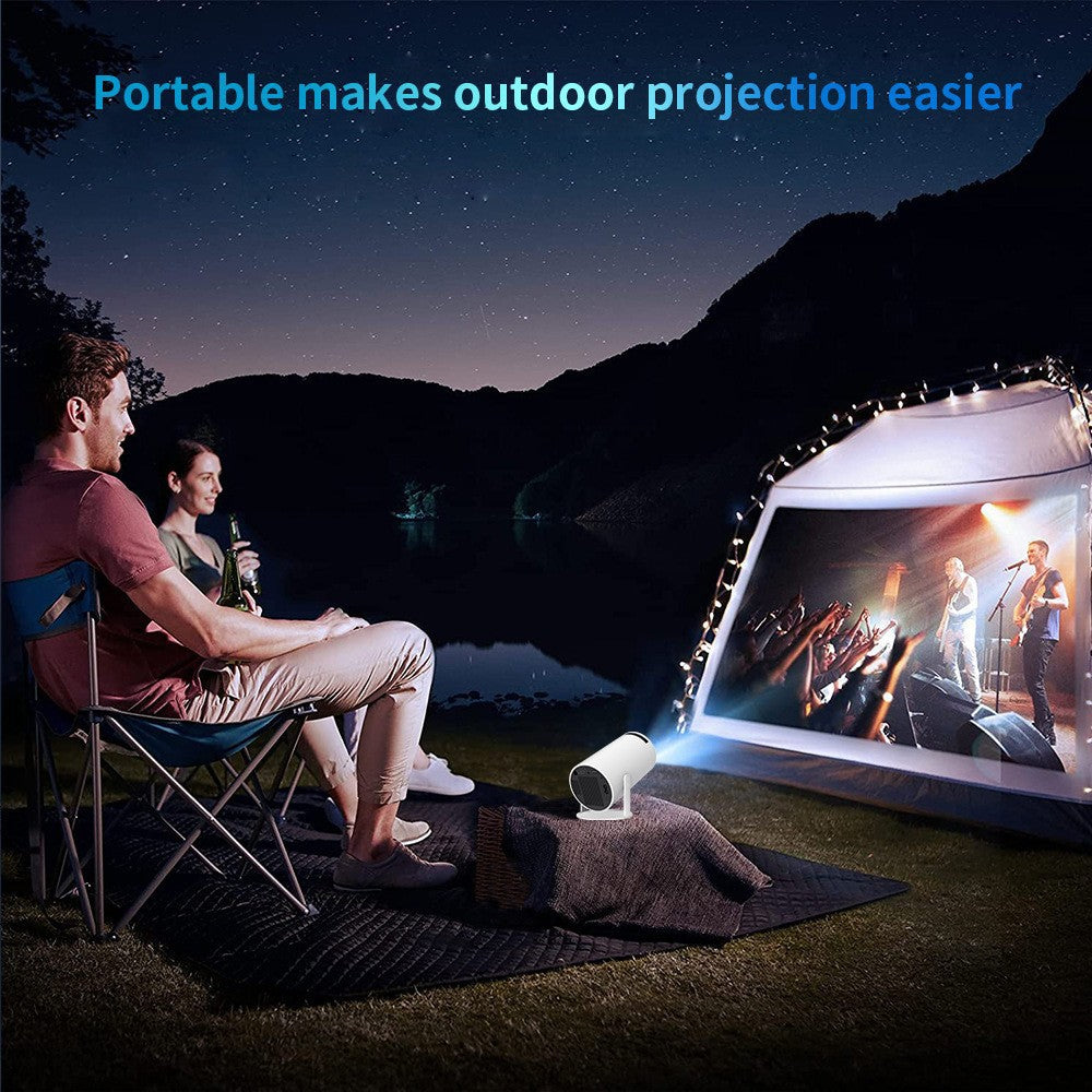 Mini Barrel Portable Projector | 1080P & 4K Android Versions | 150" Max Display | Cross-Border Hot Seller