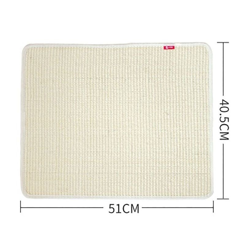 Cat Scratching Mat – Vertical Sisal Sofa Protector | Anti-Scratch Sticker Pad | Cat Toy Board for Furniture Defense
