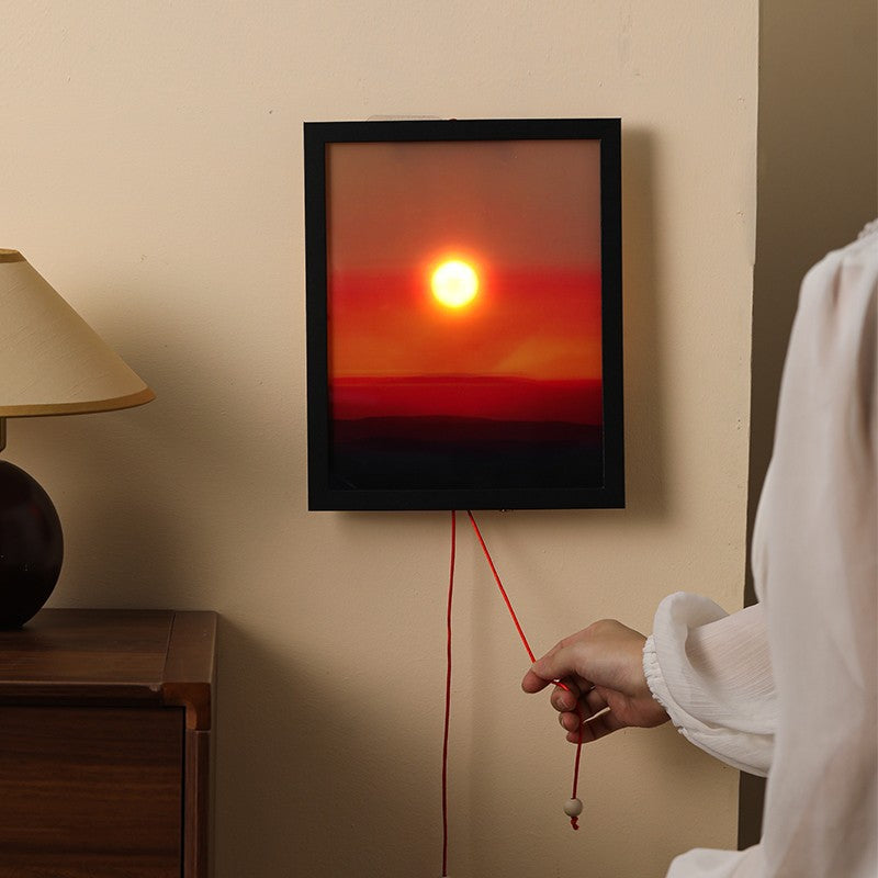 Moving Sunset Wall Light