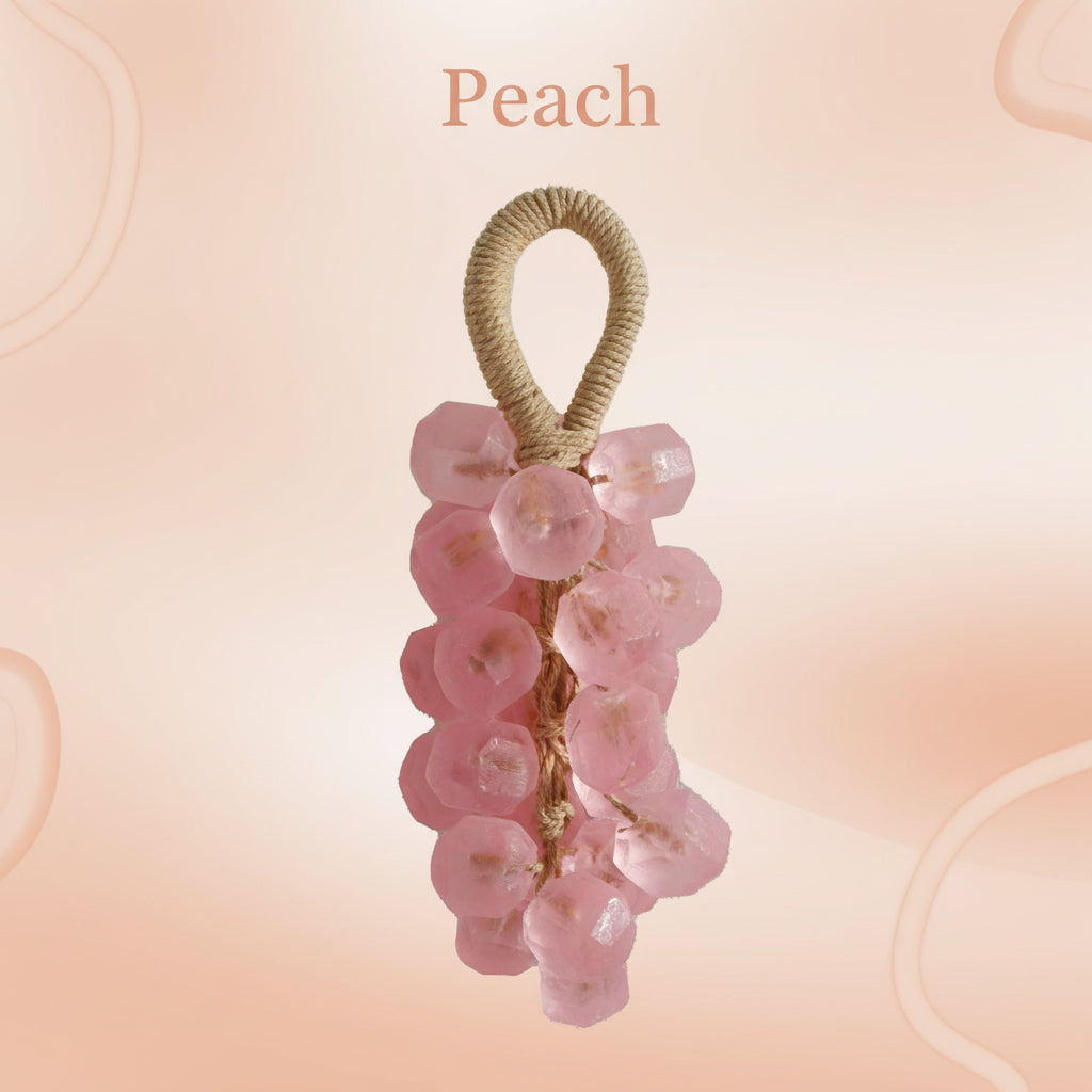 DIY Crystal Grape Handmade Soap Gift Set | Gem-Style Transparent Grape Soaps | Floral Scent