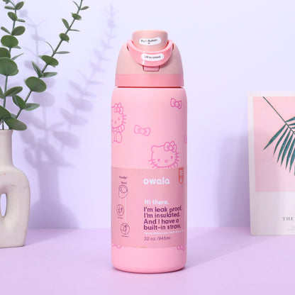 304 Stainless Steel Insulated Sports Bottle| Large Capacity Portable, Stylish, and Ready for Gifting