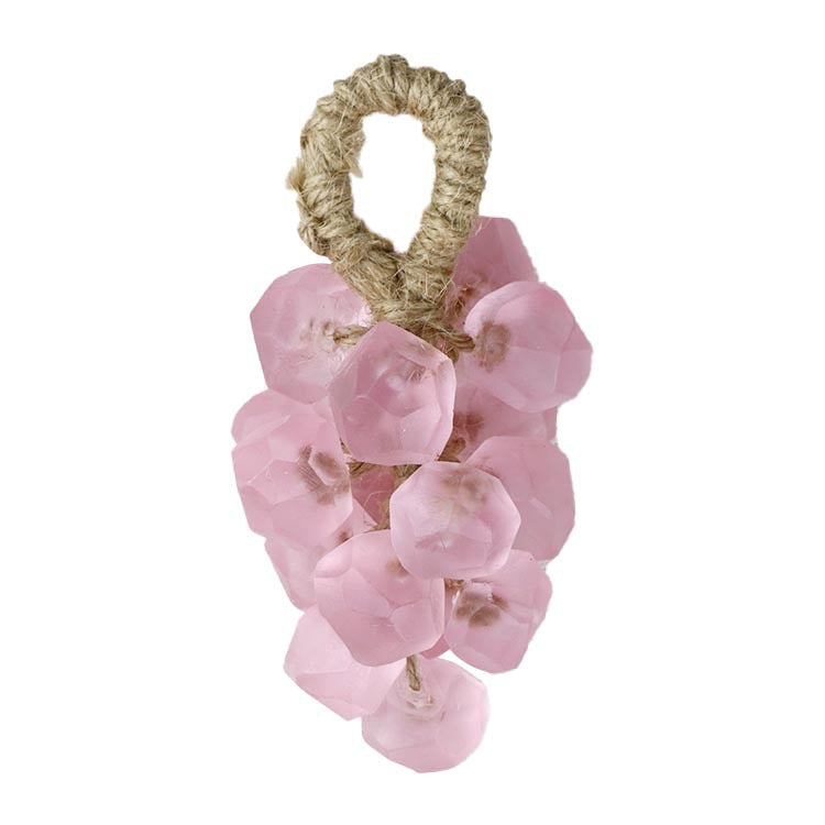 DIY Crystal Grape Handmade Soap Gift Set | Gem-Style Transparent Grape Soaps | Floral Scent