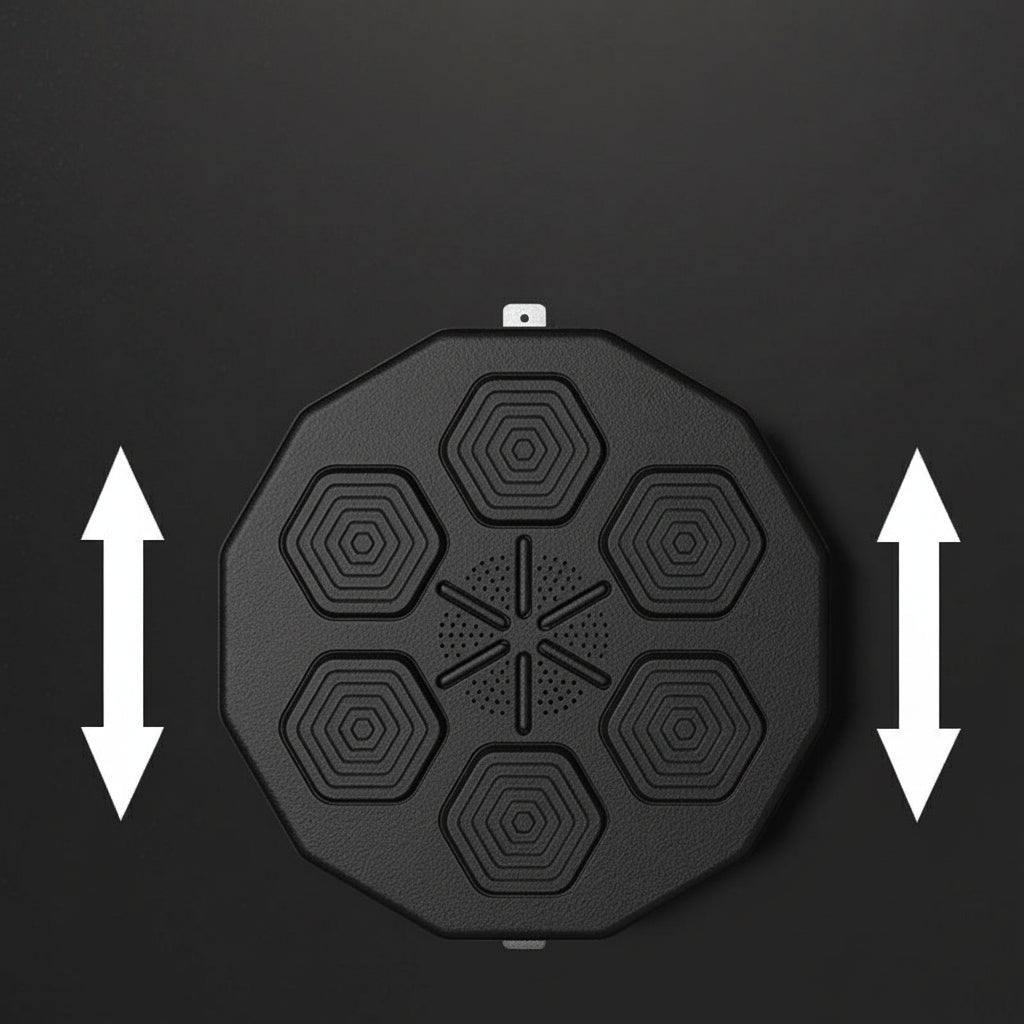 Electronic Boxing Music Reaction Target – Wall-Mounted Rhythm Punch Pad