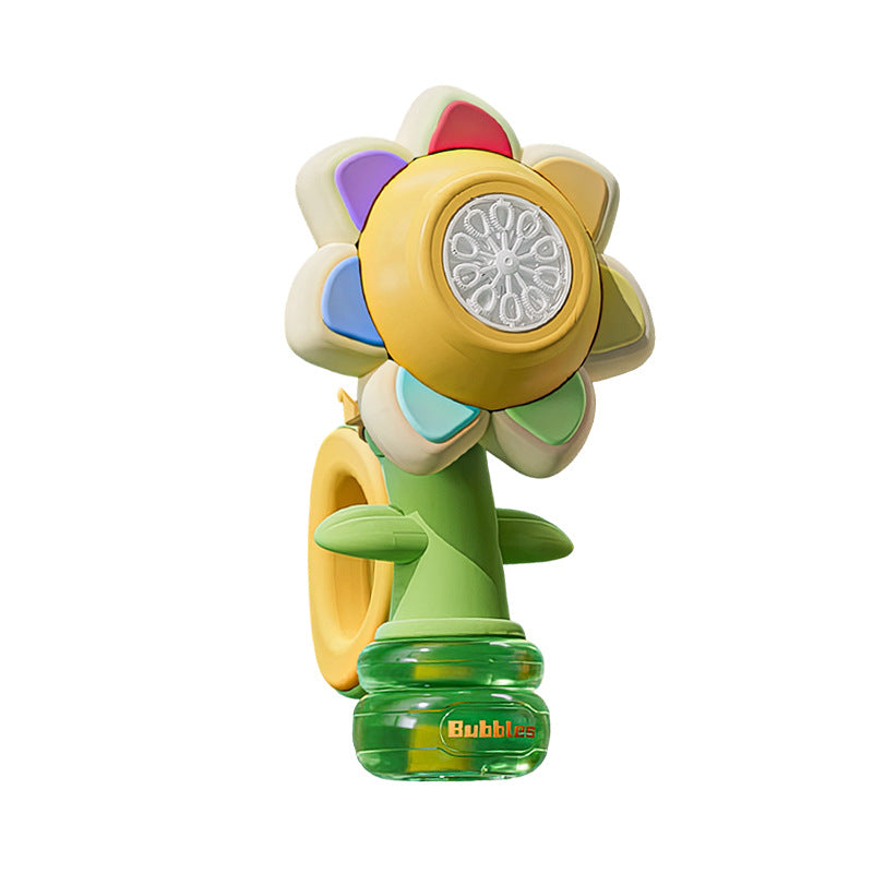 Flower Bubble Machine