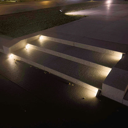Cross-border Solar Triangular Step Light – 24 LED Warm White