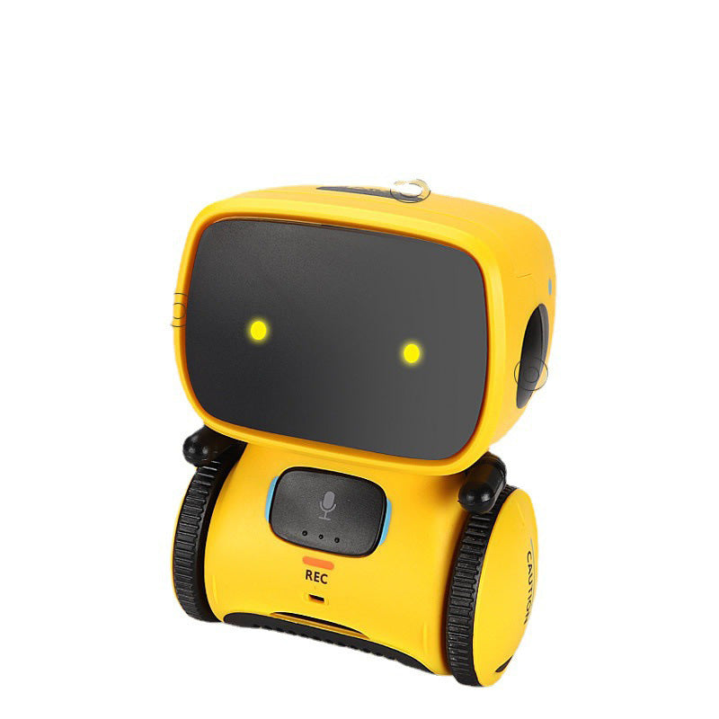 Cross-borde Smart Robot for Kids (Ages 3–6) Voice-Interactive | Touch-Sensitive | Music & Lights | Early Education Toy | English Packaging