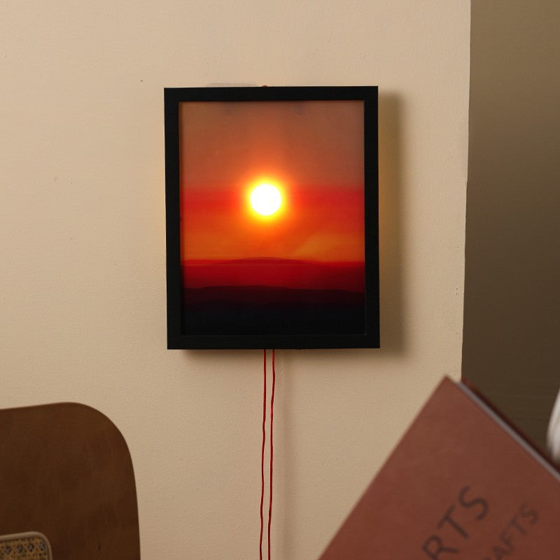 Moving Sunset Wall Light