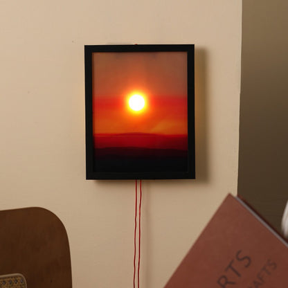 Moving Sunset Wall Light