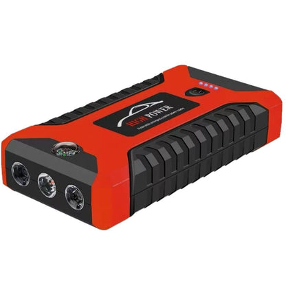 1000A Jump Starter & Air Pump – Emergency Car Power Supply | Portable Battery Booster with LED & Toolbox
