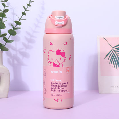 304 Stainless Steel Insulated Sports Bottle| Large Capacity Portable, Stylish, and Ready for Gifting