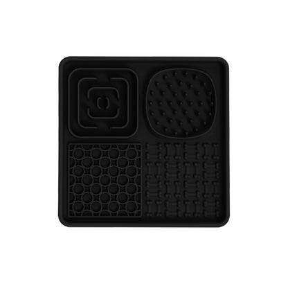 Silicone Pet Licking Mat | Dog Slow Feeder | Suction Cup Placemat